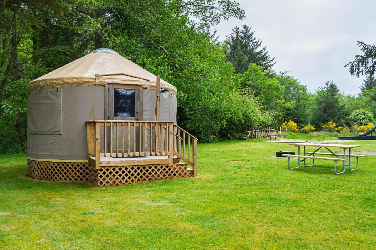 Long Beach Camping Resort Yurt 8 Oceanview Eksteriør billede